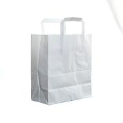 White Paper Carrier Bags