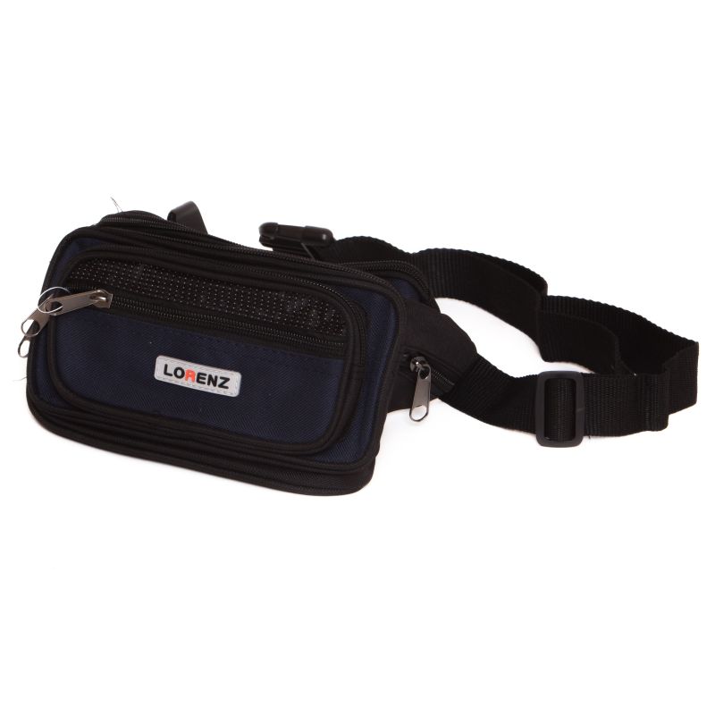 Lorenz Black/Navy Bum Bag