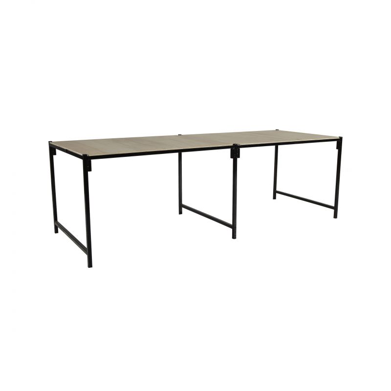 Apex Table – 2.4m x 0.9m - With Boards