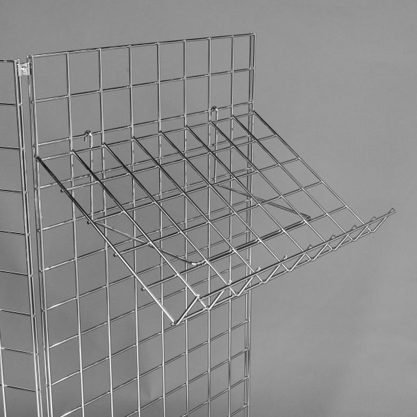 Large Sloping Mesh Shelf