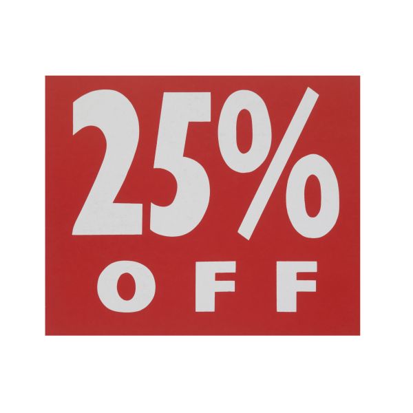 25% Off