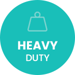 Heavy duty badge
